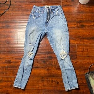 Abercrombie & Fitch The Skinny High Rise Curve Love Jeans
